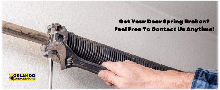 Broken Garage Door Spring Repair Orlando (407) 706-9718